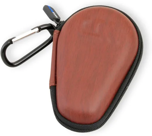 Vista 4 de CASEMATIX Funda protectora de viaje para reloj, caja de reloj de viaje con carcasa dura resistente, interior de espuma acolchada, cremalleras