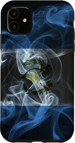 Vista 8 de Smoky Guatemala Flag - Funda de orgullo guatemalteco ahumado para iPhone 17