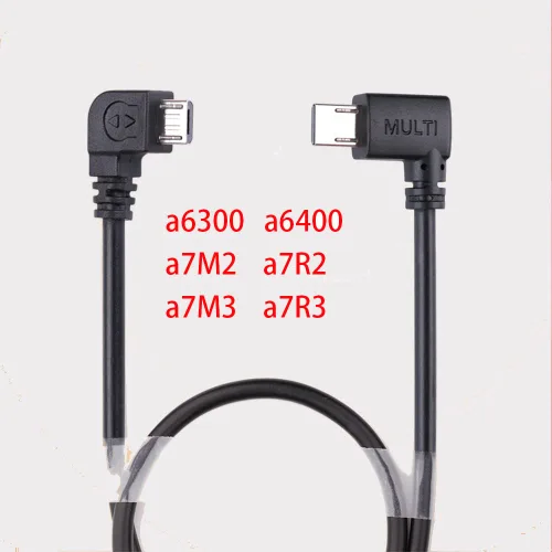 Vista 4 de Cable de control de cámara micro a multipuerto, para Zhiyun Crane 2/Weebill S/Lab