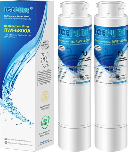 Vista 15 de ICEPURE PRO RWF5800AH Repuesto para Frigidaire EPTWFU01 EWF02, Pure Source Ultra II, PureSource Ultra 2, SCWFTCTO, GP006, MR022, JO22, BO022, DE022