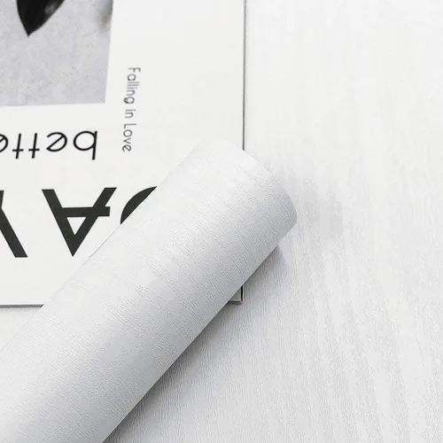 Vista 15 de Papel de contacto de madera azul oscuro despegar y pegar, papel tapiz engrosado sin rasgaduras, adhesivo de vinilo, autoadhesivo impermeable