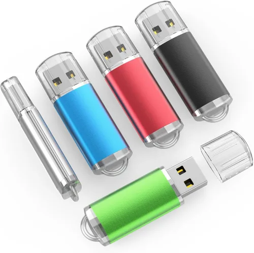 Vista 15 de TOPESEL Unidad flash USB 3.0 de 128 GB, memoria USB de alta velocidad para almacenamiento de datos (azul)