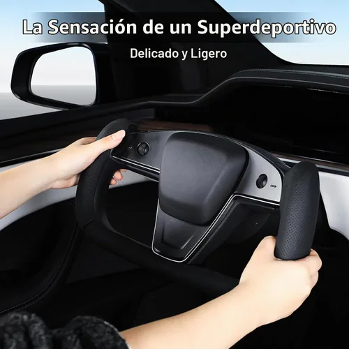 Vista 5 de Funda de volante para Tesla Yoke Model X Model S (2021-2026)