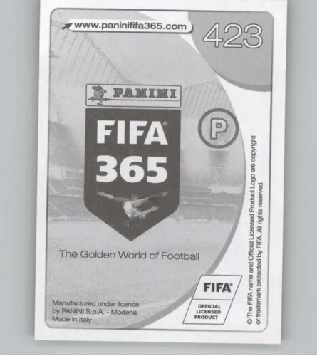 Vista 2 de 2016-17 Panini FIFA 365 Stickers #423 Ezequiel Garay Zenit St. Petersburg Official Soccer Album Sticker in Raw (NM or Better) Condition