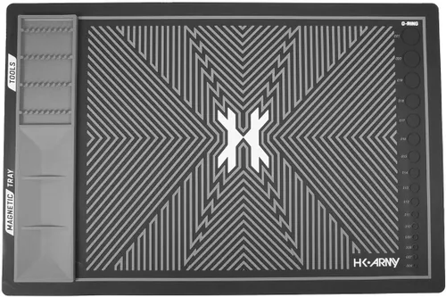 Vista 2 de HK Army MAGMAT - Alfombrilla magnética para paintball Gris