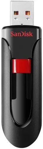 Vista 18 de SanDisk Unidad flash USB 2.0 Cruzer Glide de 32 GB - SDCZ60-032G-B35, rojo