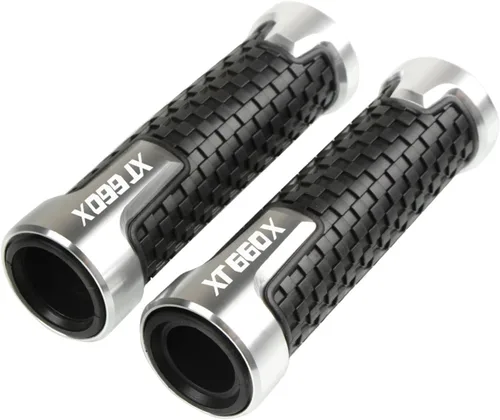 Vista 5 de Motorcycle Handlebar Grips for XT660X 2004-2017 XT660 XT 660 X 660X 2005 7/8" 22MM Motorcycles Hand Grips Handle Bar End Cap Plug Handlebar Knobs