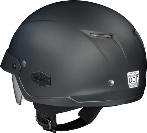 Vista 2 de HJC is Cruiser - Casco de motocicleta para hombre, color negro mate, talla S