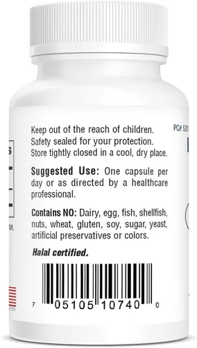 Vista 3 de Bio-Tech Pharmacal Melatonina (3 mg, 100 cápsulas)