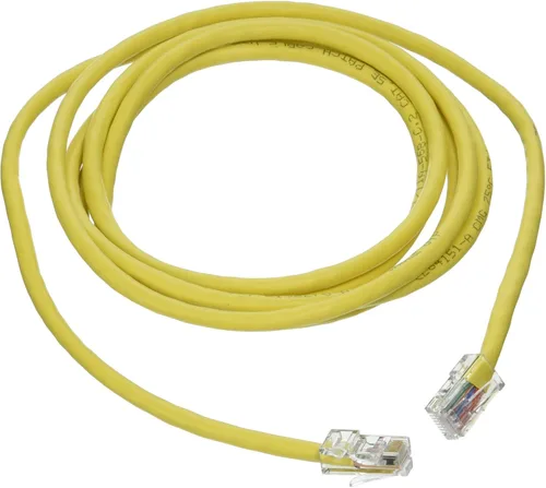 Vista 95 de C2G 24494 Cable cruzado Cat5e - Cable de conexión de red sin blindaje sin arranque, naranja (3 pies, 3.0 ft)