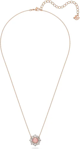 Vista 2 de Swarovski Sunshine Jewelry Collection, Pink Crystals, Rose Gold Tone Finish