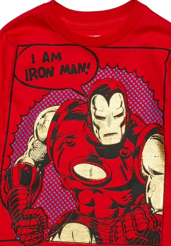 Vista 4 de Marvel Camiseta estampada de manga larga para niños Spiderman grisazulrojoverde, grisazulrojoverde