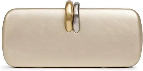Vista 41 de Bolso de mano de piel sintética desmontable con cadena cruzada, bolso de noche, bolso de mano para mujer, formal, boda, fiesta, baile de graduación