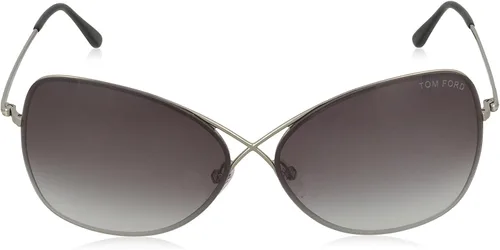 Vista 2 de Tom Ford Gafas de sol TF 250 Gray Gradient 08C Colette, Bronce brillante gradiente gris