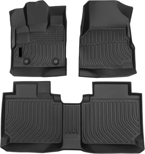 Vista 13 de Alfombrillas para todo tipo de clima para Ford Explorer 2011-2014 (no apto para asientos de cubo), tapetes para el piso de 1ª y 2ª y fila, 3D