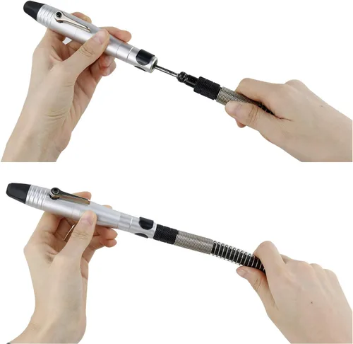Vista 3 de Pieza de mano de cambio rápido compatible con la herramienta de amoladora rotativa