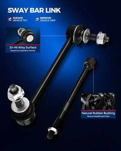 Vista 6 de KAX Brazo de control delantero inferior con rótula para Ford Expedition/F150 1997-2002, Ford F250 1997-1999, Lincoln Navigator 1998-2002, kit