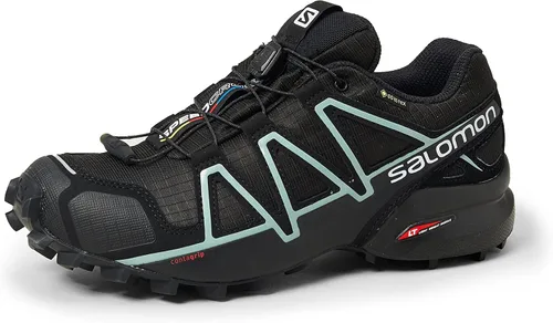 Vista 11 de Salomon Zapatillas de trail running Speedcross 4 para hombre Azul Yonder Negro Lava Naranja