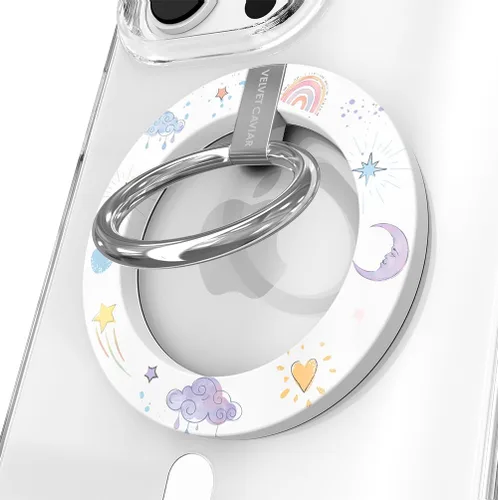 Vista 25 de VELVET CAVIAR Compatible con MagSafe Phone Grip – Soporte de anillo magnético con soporte ajustable – Accesorios MagSafe extraíbles para iPhone 16