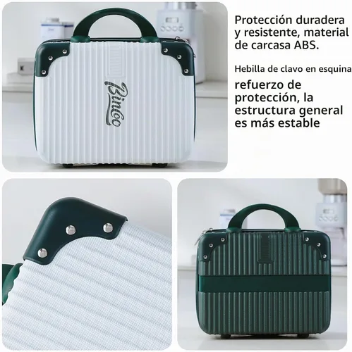 Vista 3 de Bincoo Estuche de viaje para cafetera de café barista, estuche de viaje impermeable, caja de almacenamiento para cafetera con cómodo cinturón