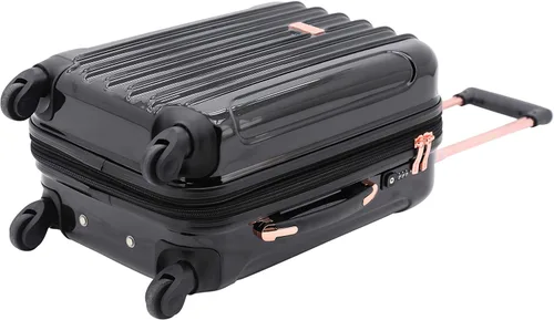 Vista 11 de Kensie Alma - Equipaje rígido con ruedas giratorias para mujer Negro T-57920-001