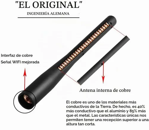 Vista 4 de VOFONO - Antena corta compatible con Mini Cooper 2000-2025, accesorios para Mini Cooper, mástil de antena de 11.4 cm de reemplazo