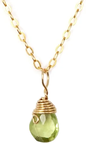 Vista 9 de Collares de encanto de cristal con piedra de nacimiento para mujer de Designs by Nature Gems