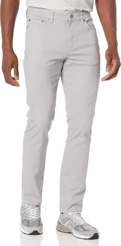 Vista 14 de Amazon Essentials - Pantalones ajustados para hombre, diseño de sarga elástica con 5 bolsillos