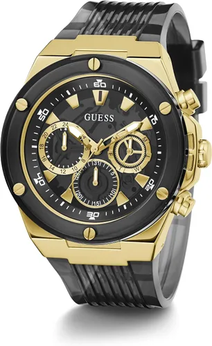 Vista 4 de GUESS US Mens Black Multifunction Watch one