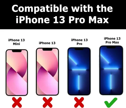 Vista 2 de BodyGuardz PRTX - Protector de pantalla para iPhone 13 Pro Max, vidrio sintético inastillable con cobertura de borde a borde