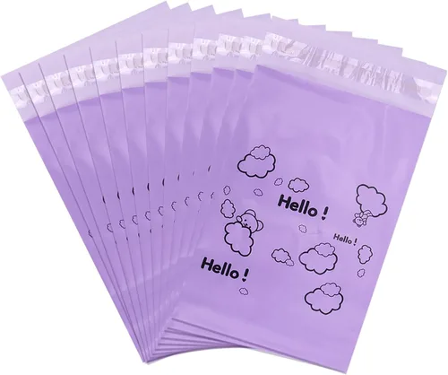 Vista 6 de Lindas bolsas de eliminación de almohadillas sanitarias rosadas, paquete de 200, 7 x 12 pulgadas, opacas, bolsas de eliminación de higiene femenina