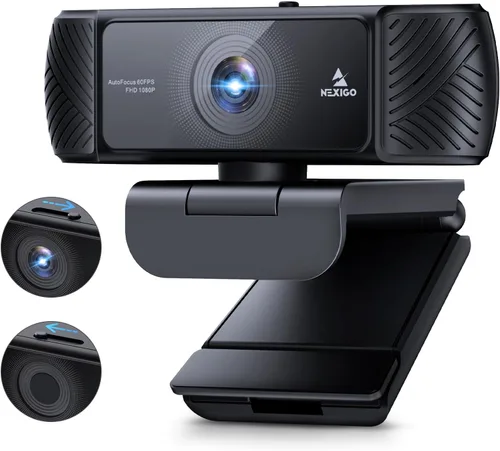 Vista 14 de Certificada para Zoom, NexiGo N940P (Gen 2) Cámara web con zoom 2K y control remoto Sensor Sony Starvis Zoom 3X de acercar y alejar Micrófono