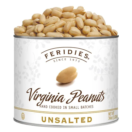 Vista 8 de FERIDIES Cacahuetes Gigantes Extra Grandes de Virginia Tostados con Miel, Lata al Vacío de 18oz, Aperitivo Gourmet 18oz (Paquete de 1)