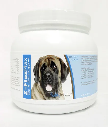 Vista 69 de Healthy Breeds Afghan Hound Z-Flex Max - Masticables suaves para cadera y articulaciones, 100