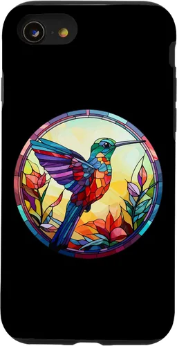 Vista 13 de Funda para iPhone 14 con diseño de colibrí lindo para amantes del pájaro del colibrí