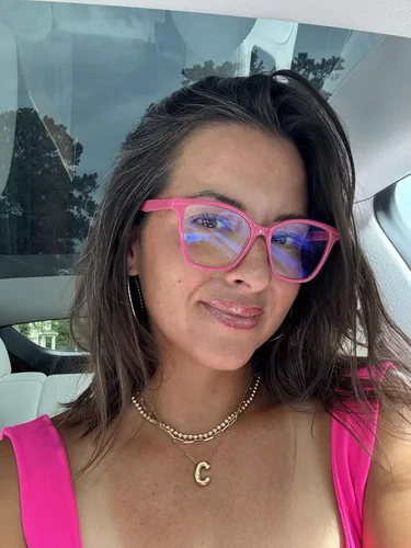 Vista 2 de DIFF Leah - Gafas de lectura Bloqueo de luz azul para lectores de gran tamaño Montura rectangular ligera de diseñador