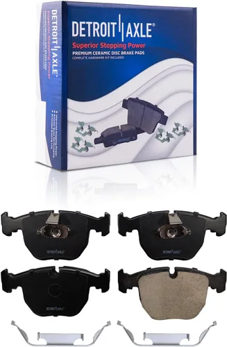Vista 84 de Detroit Axle - Pastillas de freno para Avalanche Express Suburban Savana Yukon XL 1500 Chevy Tahoe GMC Cadillac Escalade, Pastillas de freno