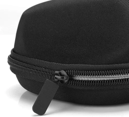 Vista 6 de Funda de ratón inalámbrica EVA Bolsa de almacenamiento de viaje para mouse ergonómico vertical MX, funda protectora portátil con correa de mano