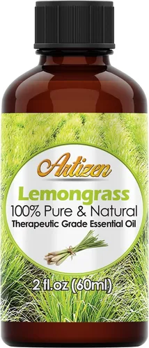 Vista 111 de Aceite esencial Artizen (100 % puro y natural, sin diluir) de calidad terapéutica, botella gigante. Ideal para aromaterapia, relajación, terapia