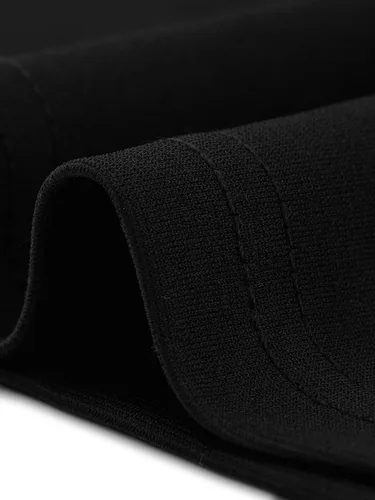 Vista 5 de Allegra K Elegante vestido de tubo con cuello barco para mujer, vestido de tubo ajustado para el trabajo y la oficina