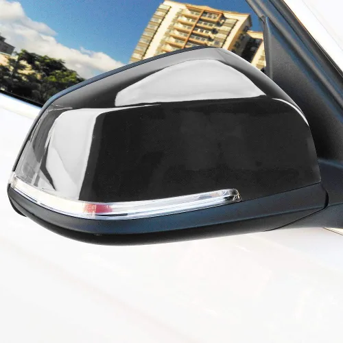 Vista 6 de Fundas para Espejos de Puerta, Reemplazo para Espejos Retrovisores Laterales Compatibles con BMW F20 F22 F23 F30 F31 F32 F33 F36 F87 M2 X1 E84