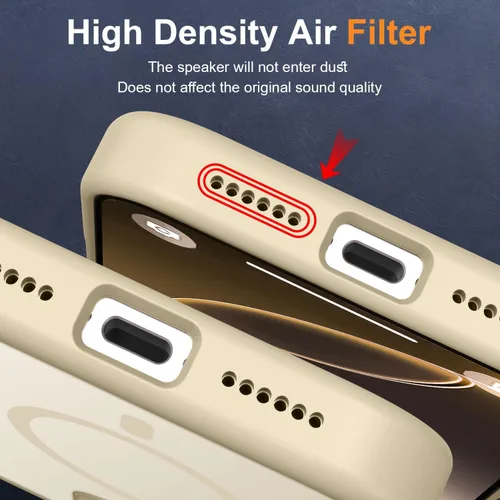 Vista 452 de MOCCA - Funda magnética resistente para iPhone XR de 6.1 pulgadas, compatible con MagSafe, funda con protección contra caídas de grado militar