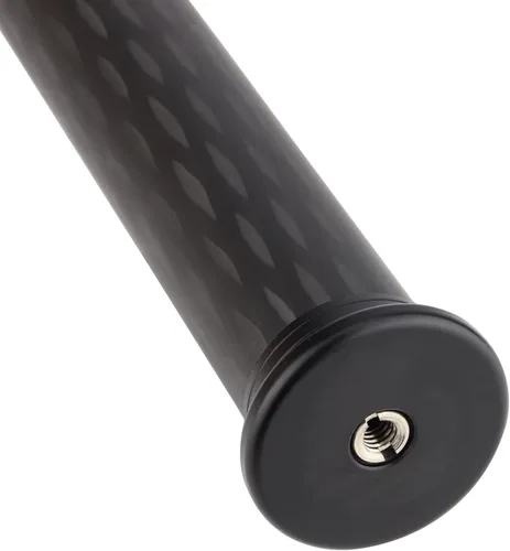 Vista 6 de Extensor de trípode de fibra de carbono,Poste de extensión de trípode de dos secciones,Barra de extensión telescópica de fotografía estabilizador