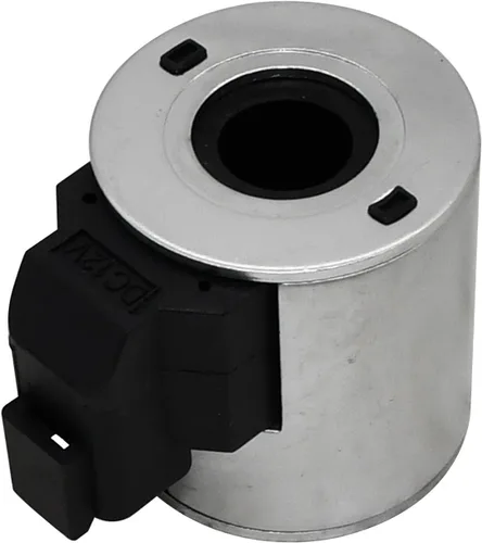 Vista 4 de Bobina de válvula electromagnética 4303712 12V compatible con vástago de válvula Hydraforce Serie 10 12 16 38 58 compatible con conector Deutsch