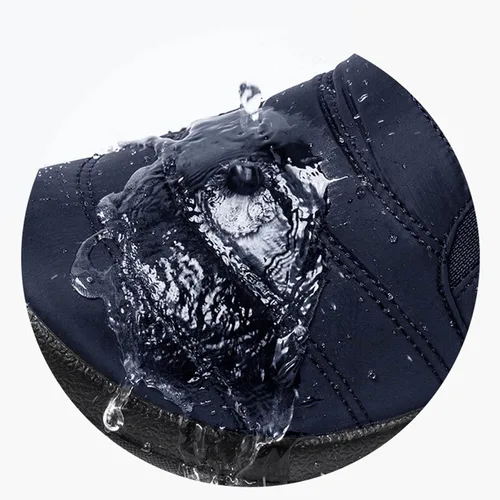 Vista 6 de JWSVBF Womens Snow Boots Warm Ankle Booties Waterproof Comfortable Men's Winter Waterproof Snow Boots Warm Slip On Leopard Ankle Boots for Women