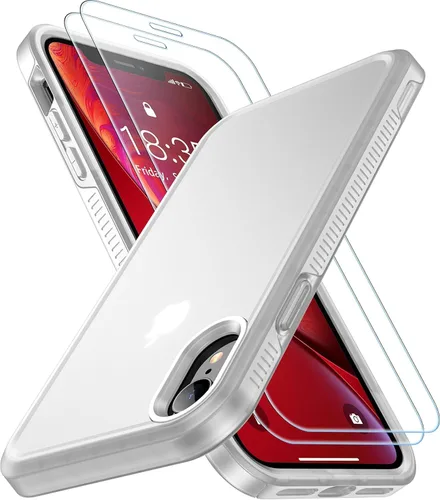 Vista 8 de SPIDERCASE Funda para iPhone XR, [Protección contra Caídas de Grado Militar de 10 Pies] [Antideslizante]