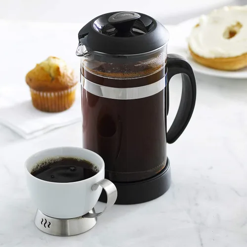 Vista 5 de Trudeau Prensa de café francesa de 1 litro, negro, 1 litro (801210)