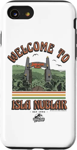 Vista 17 de Funda para iPhone 12 mini Jurassic Park Welcome to Isla Nublar