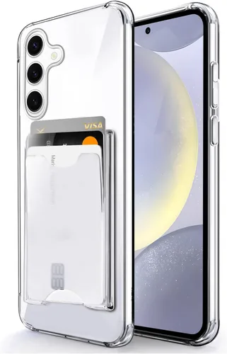 Vista 15 de Shields Up Funda para Samsung Galaxy S10, Galaxy S10, funda minimalista con tarjetero [3 tarjetas] y soporte de anillo, [protección contra caídas]
