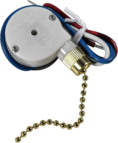 Vista 4 de HQRP Westinghouse - Interruptor de 3 velocidades de 4 cables compatible con Hunter, Hampton Bay, Harbor Breeze, interruptor de cadena de tracción